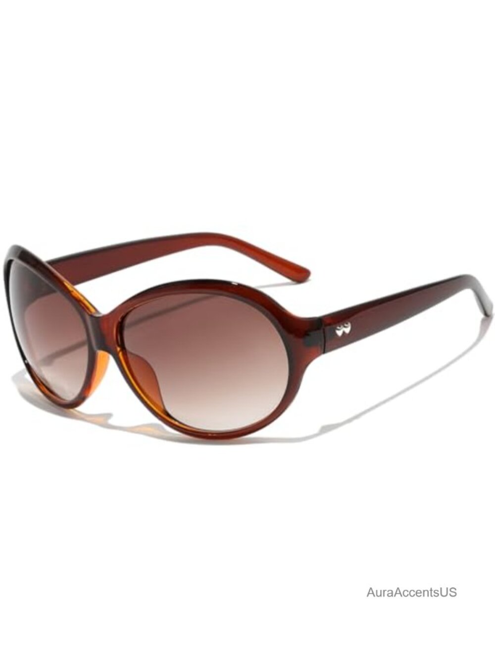 Oversized Wrap Around Sunglasses UV400 Retro Oval Full Frame